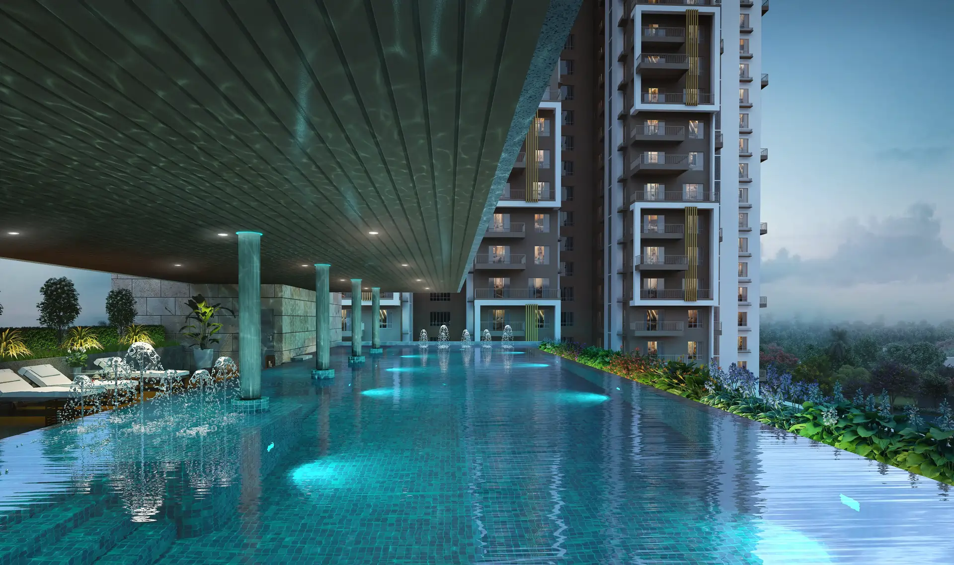 Luxury Apartment Exterior