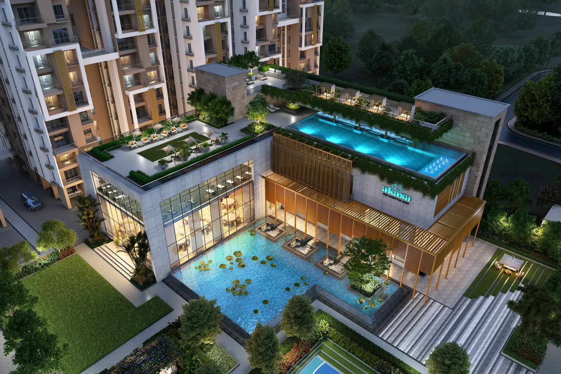 Luxury Apartment Exterior